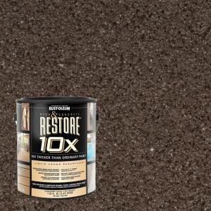 Restore 1 gal. Autumn Brown Deck and Concrete Restore 10X 46102