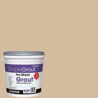 Custom Building Products SimpleGrout #122 Linen 1 gal. Pre Mixed Grout PMG1221