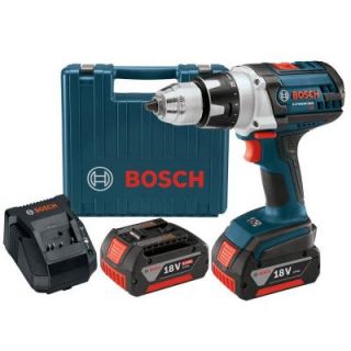 Bosch 18 Volt Lithium Ion Brute Tough Drill/Driver Kit with (2) 4.0Ah Batteries DDH181 01
