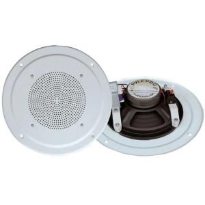 Pyle Full Range In Ceiling Speaker System with Transformer PDICS54