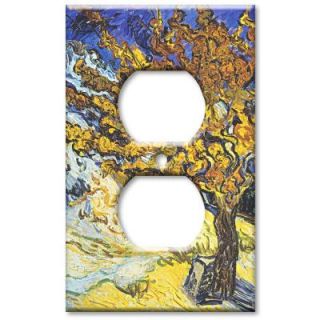 Art Plates Van Gogh Mulberry Tree   Oversize Outlet Cover OVO 306