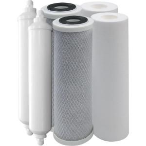 Vitapur 4 Stage Replacement Filter Kit for RO 4 Reverse Osmosis Water Treatment Systems VS10RFPCIL KIT
