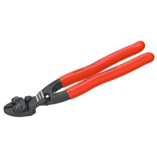 KNIPEX 8 in. Cobolt Angeled Head Lever Action Compact Bolt Cutter, 64 HRC Forged Steel 71 21 200