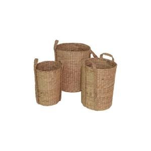 Home Decorators Collection Arturo Tan/Natural Baskets (Set of 3) 1771700830