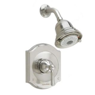 American Standard Portsmouth Shower Only Trim Kit, Square Escutcheon in Satin Nickel T415.501.295