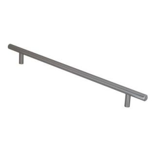 Richelieu Hardware Stainless Steel 14 mm. Wide with 333 mm. Center Mounting Bar Pull BP3487333170