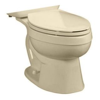 American Standard Titan Pro Right Height Elongated Toilet Bowl Only in Bone DISCONTINUED 3892.016.021