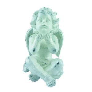 9.875 in. Polyresin Cupid Tabletop Figurine HX1181