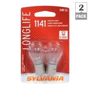 Sylvania 18.4 Watt Long Life 1141 Signal Bulb (2 Pack) 36405.0