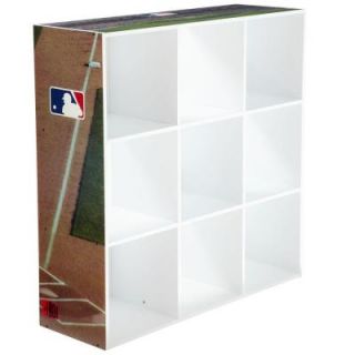 MyOwnersBox MLB Cubeits 36 in. x 22 in. White 9 Cube Organizer 50092MLB