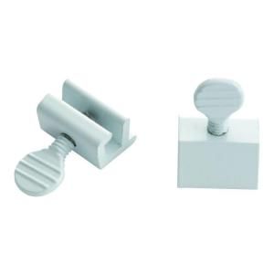 First Watch Security White Window Slide Stop 2 Pack 1411