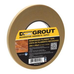 Intertape Polymer Group IPG 1/2 in. x 60 yds. DC Grout Decorative Concrete Tape DCG50