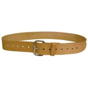 Bucket Boss Saddle Leather Work Belt 2 in.   L DISCONTINUED 55110