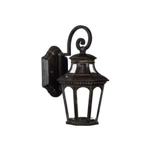 Acclaim Lighting Newcastle Collection Wall Mount 1 Light Outdoor Black Coral Light Fixture 9502BC