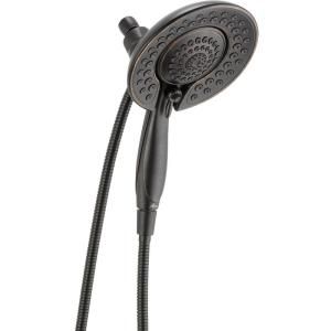 Delta In2ition Two In One 5 Spray Hand Shower/Shower Head in Venetian Bronze 58469 RB PK