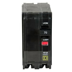 Square D by Schneider Electric QO 70 Amp Two Pole Circuit Breaker QO270CP
