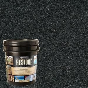 Restore Deck Liquid Armor Resurfacer 4 Gal. Water Based Charleston Exterior Coating 49510