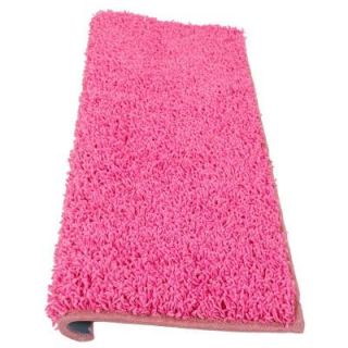 Simply Seamless Pop Culture Pink 10 in. x 27 in. Modern Bullnose Self Sticking Stair Tread BFPCPK27BN