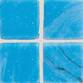 Daltile Sonterra Glass Cancun Blue 12 in. x 12 in. x 6 mm Glass Sheet Mounted Mosaic Wall Tile SR5011MS1P