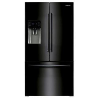 Samsung 25.6 cu .ft. French Door Refrigerator in Black RF263BEAEBC