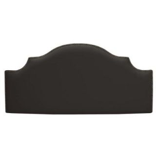 Home Decorators Collection Verona Black Upholstered King Headboard 833LBLK