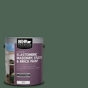 BEHR Premium 1 gal. #MS 62 Parkside Pines Elastomeric Masonry, Stucco and Brick Paint 06701