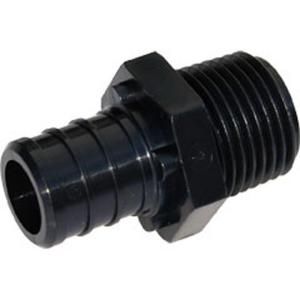 SharkBite 3/4 in. x 1/2 in. Plastic Barb x Male Adapter UP138A