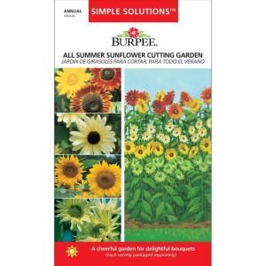 Burpee Simple Solutions All Summer Sunflower Cutting Garden Seed 69301