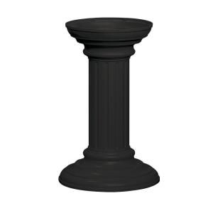 Salsbury Industries 3300R Series Regency Decorative Pedestal Cover in Black 3396BLK