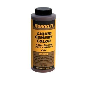 Quikrete 10 oz. Brown Liquid Cement Color 131701