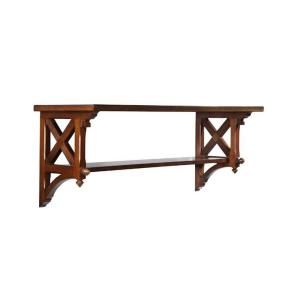 Martha Stewart Living 14.25 in. W Large Sequoia Country Double Shelf 1236600950
