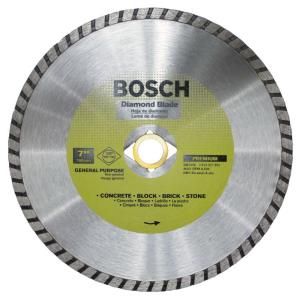 Bosch 7 in. Premium Turbo Diamond Blade for General Purpose DB742C