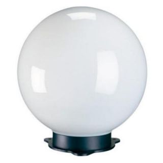 Smart Solar Magic White Globe Programmable   8 in. Diameter 3381MRM1