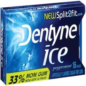 Dentyne Ice Peppermint Split to Fit Gum (16 Piece) 113762