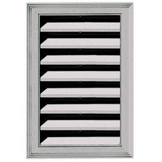 Builders Edge 12 in. x 18 in. Replacement Gable Vent #016 Gray 120091218016