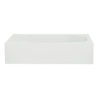 Performa 5 ft. Right Drain Soaking Tub in White 71041122 0