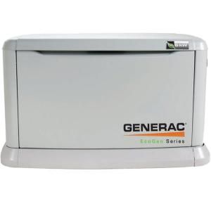 Generac 6,000 Watt Liquid Propane Fueled Automatic Backup Generator for Off Grid Alternative Energy Systems 5818