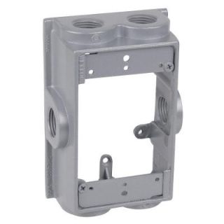 Red Dot 1 Gang Flanged Box Extension S128E