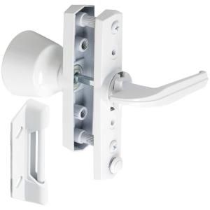 Wright Products White Universal Tulip Knob Latch V670WH