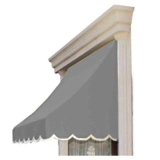 AWNTECH 45 ft. Nantucket Window/Entry Awning (56 in. H x 48 in. D) in Gray NT44 45G