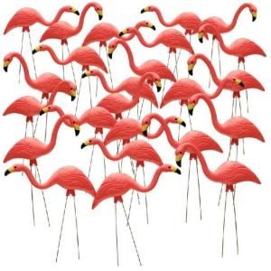 27 in. Pink Flamingo 24 Pack HDR 499492
