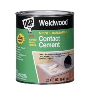 DAP Weldwood 32 fl. oz. Nonflammable Contact Cement 25332