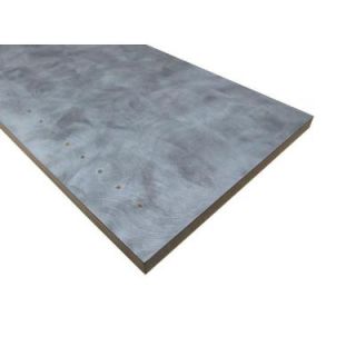 3/4 in. x 16 in. x 48 in. Grey Polaris Thermally Fused Melamine Adjustable Side Panel 61273