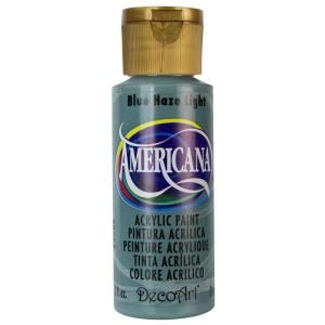 DecoArt Americana 2 oz. Blue Haze Light Acrylic Paint DA279 3