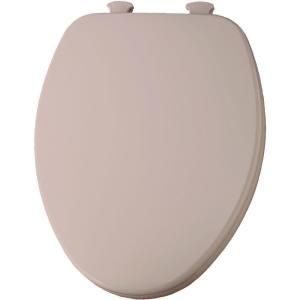 Church Lift Off Elongated Closed Front Toilet Seat in Venetian Pink 585EC 063