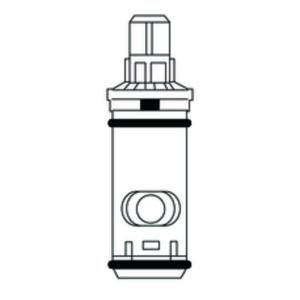 MOEN 2 Handle Replacement Cartridge for Moen Roman Tub Faucets 1248