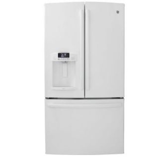 GE Adora 28.6 cu. ft. French Door Refrigerator in White, ENERGY STAR DFE29JGDWW