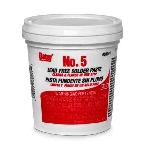 Oatey 1 lb. No. 5 Lead Free Solder Paste 30041 