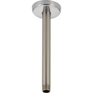 Delta 9 in. Ceiling Mount Shower Arm and Flange in Stainless U4999 SS