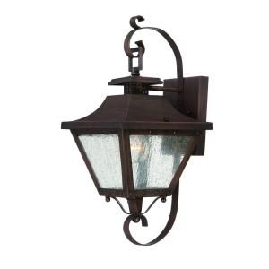 Acclaim Lighting Lafayette Collection Wall Mount 1 Light Outdoor Copper Patina Light Fixture 8702CP